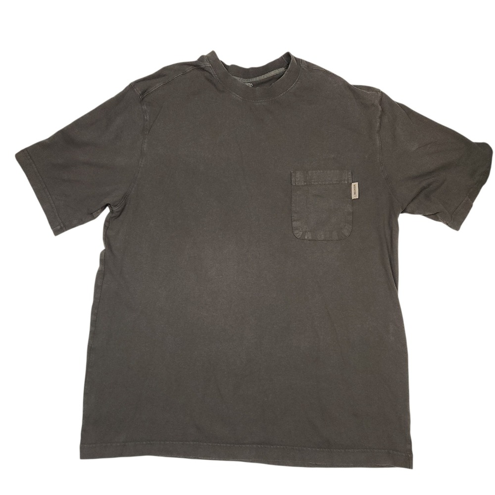 Wolverine Pocket T Shirt Men's XL Gray Short Sleeve Cotton Workwear Utility